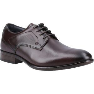 Mens Carl Leather Derby Shoes / Chestnut